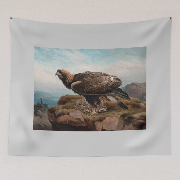 Item preview, Golden Eagle at Cliff's Edge by Ferdinand von Wright designed and sold by TheCurators.