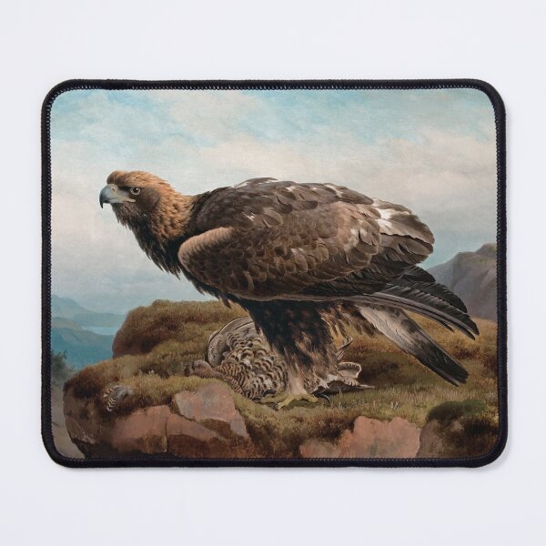 Item preview, Golden Eagle at Cliff's Edge by Ferdinand von Wright designed and sold by TheCurators.