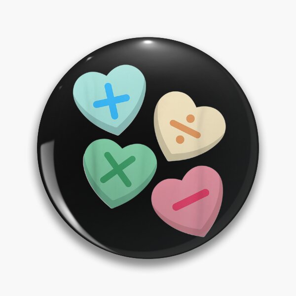 Item preview, Valentine's Day Hearts with Math Symbols T-Shirt designed and sold by Chambers-Avara.