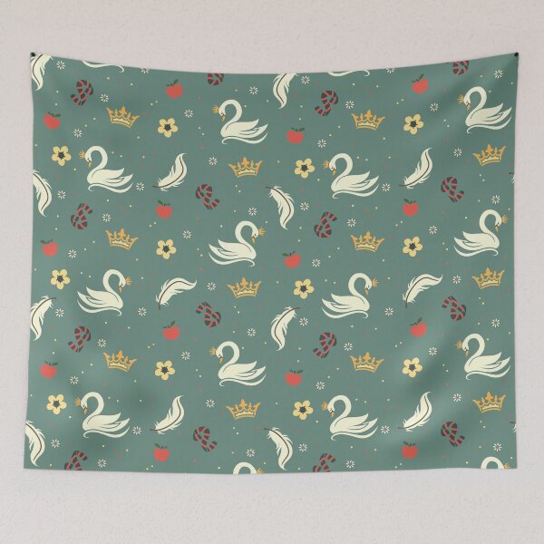 Item preview, Swan Queen - Teal designed and sold by Feyrah.