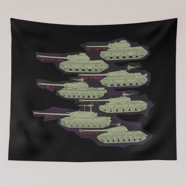Item preview, IS family of tanks from IS-1 to IS-8 designed and sold by FAawRay.
