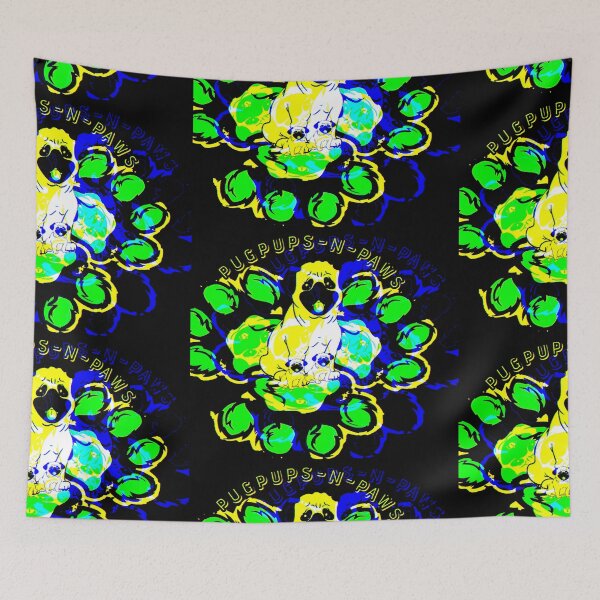 Item preview, PUG PUPS-N-PAWS DESIGNS - CUTE PUG GRAPHIC designed and sold by RJ-LORD.