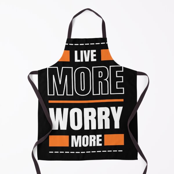 Item preview, Live more worry more modern inspirational quote t shirt designed and sold by diab diab.