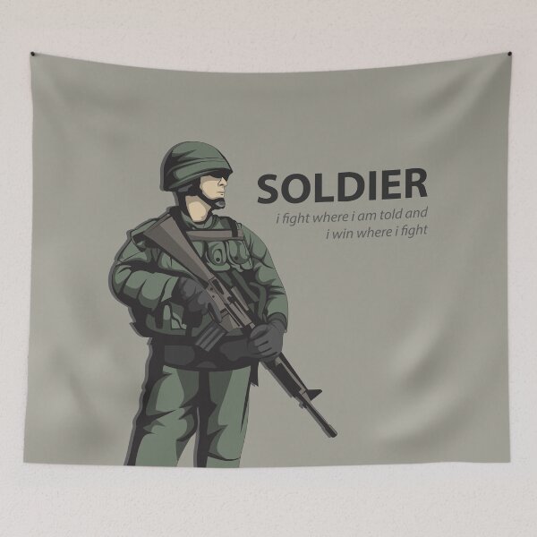 Item preview, Soldier  designed and sold by VegansApparel.