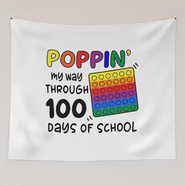 Item preview, Poppin 100 Days Of School designed and sold by Ala Muk.