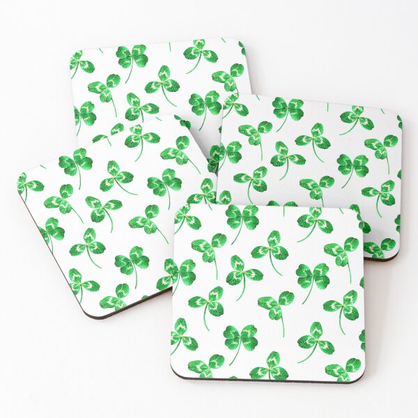Item preview, Clover Shamrock. Watercolor drawing.  designed and sold by Trilisti.