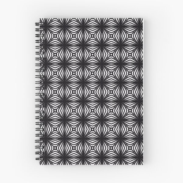 Item preview, Black Geometric Flowers  designed and sold by HiTheejay.