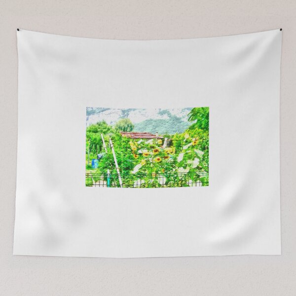 Item preview, vegetable garden with sunflowers designed and sold by Giuseppe Cocco.