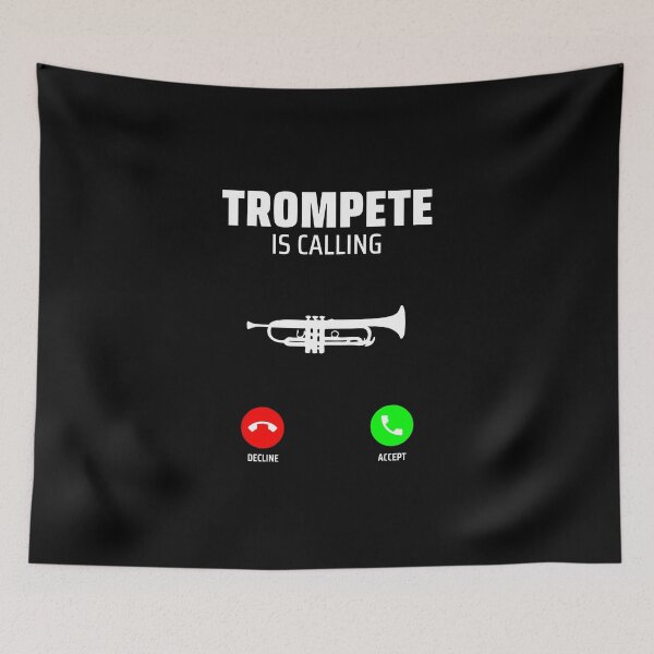 Item preview, lustige trompete zitieren designed and sold by WangsArt.