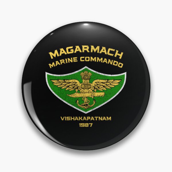 Item preview, MARCOS Magarmach Indian Marine Commandos India Patriot #1356 designed and sold by Rare-Militia.