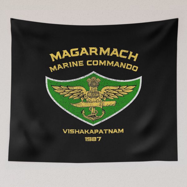 Item preview, MARCOS Magarmach Indian Marine Commandos India Patriot #1356 designed and sold by Rare-Militia.