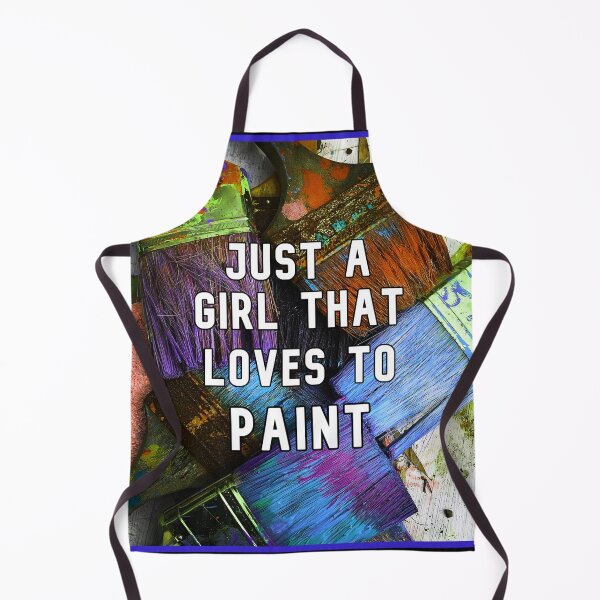 Item preview, Just a girl that loves to paint designed and sold by KathteeDesign.