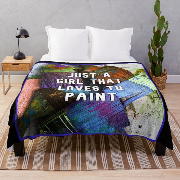 Item preview, Just a girl that loves to paint designed and sold by KathteeDesign.