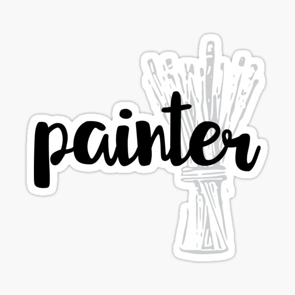 Artist Palette, Paint Brushes, Painters Palette Design, Artwork