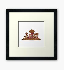aladdin castle Framed Print