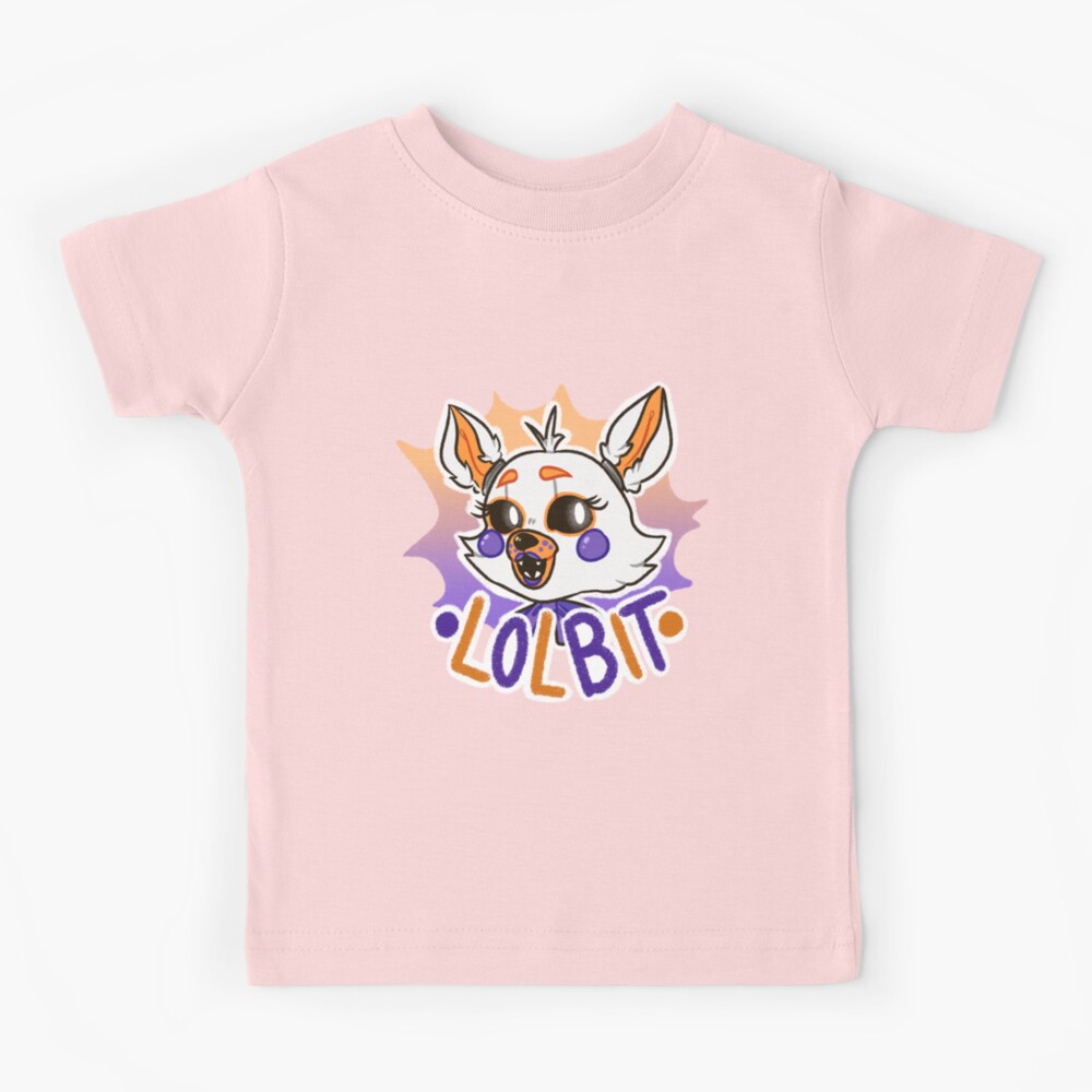 Lolbit - FNAF World - Pixel Art | Kids T-Shirt