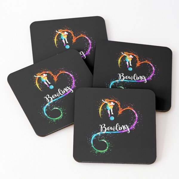 Item preview, bowling heart art designed and sold by Anderson456.