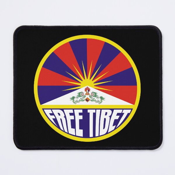 Item preview, Free Tibet Tibetan Flag designed and sold by designandclouds.