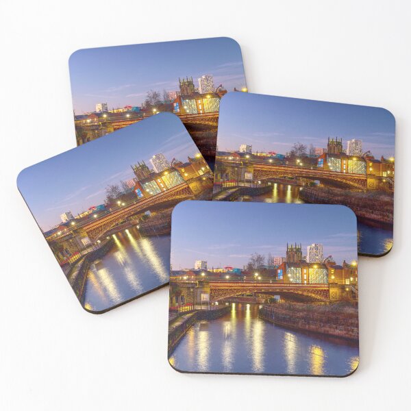 Item preview, Leeds Crown Point Bridge At Dusk designed and sold by Alisonchambers2.