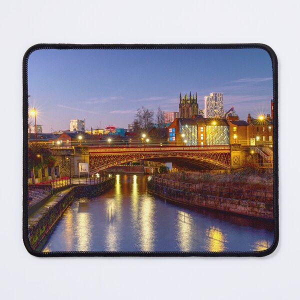 Item preview, Leeds Crown Point Bridge At Dusk designed and sold by Alisonchambers2.