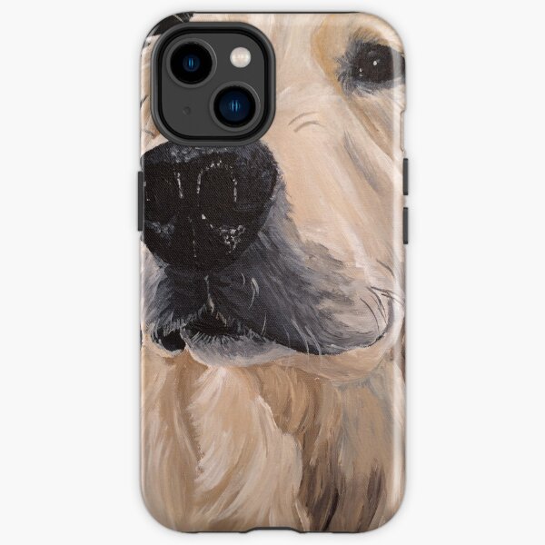Golden Retriever Dog Art iPhone Tough Case