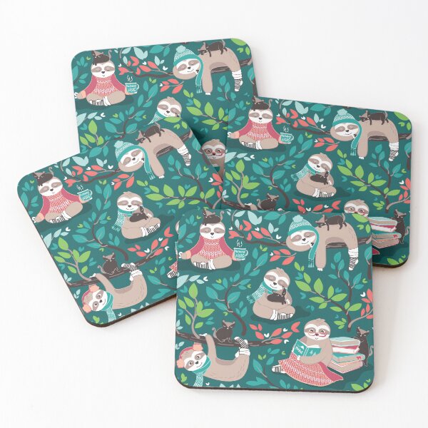 Item preview, Winter Weather Sloths  designed and sold by VickyCloset.