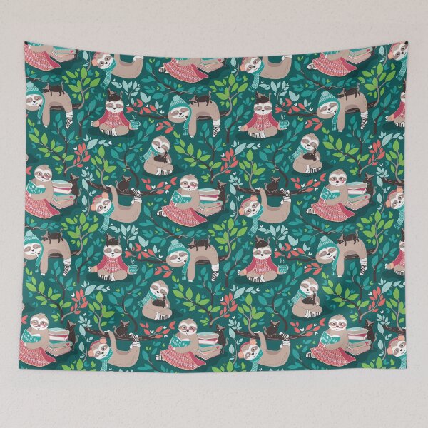 Item preview, Winter Weather Sloths  designed and sold by VickyCloset.