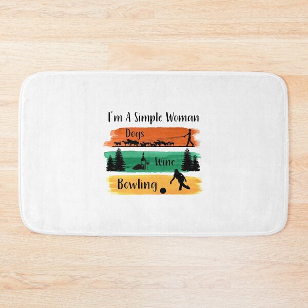 Item preview, bowling- i'm a simple woman designed and sold by Anderson456.