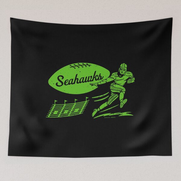 Item preview, Vintage Football Seattle Seahawks (Green Seahawks Wordmark) designed and sold by Yefimovapolina.