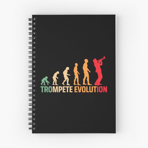 Artikelvorschau, lustige Trompete zitieren - Trompete Evolution entworfen und verkauft von WangsArt.