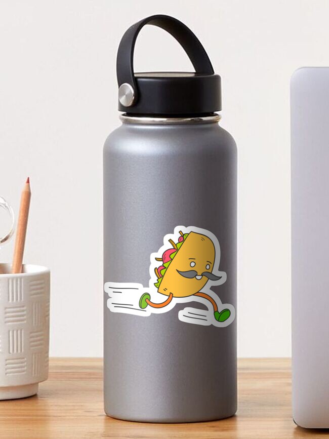 Thumbnail 1 of 3, Sticker, Taco run designed and sold by Joannemk.