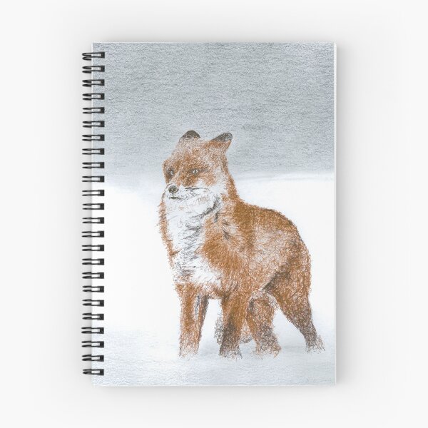 Item preview, Wimdy Fox Ballpoint Drawing designed and sold by SkyDarcyDesigns.