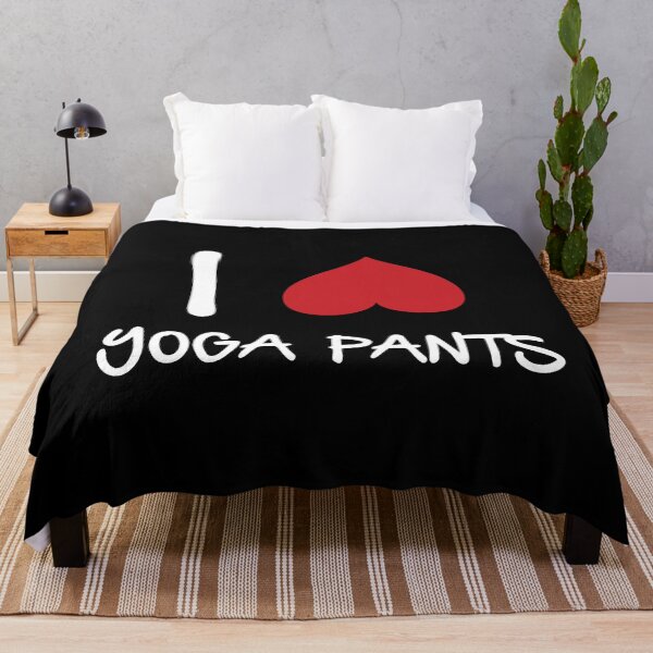 Item preview, I love Yoga pants funny yoga designed and sold by AnnetteLat56.