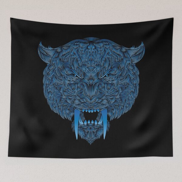 Item preview, Blue Saber Tooth Tiger   designed and sold by hockeng.