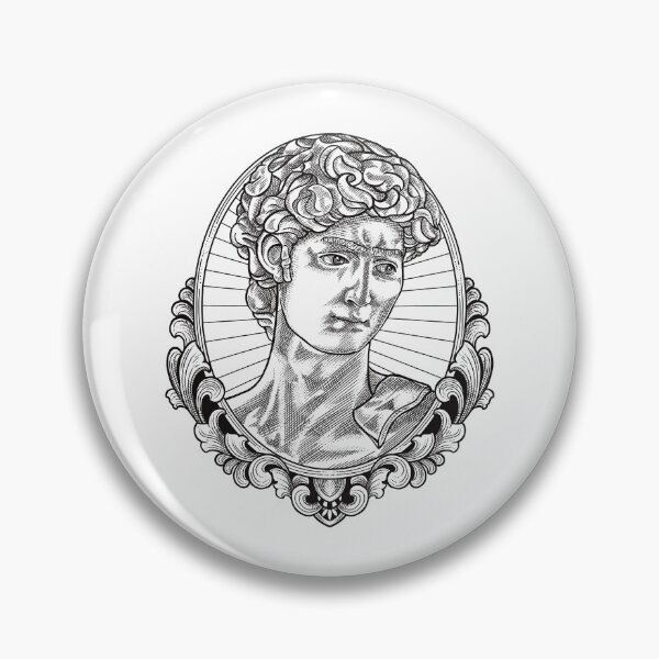Item preview, David Engraving style Blackwhite  designed and sold by Adrielvector.