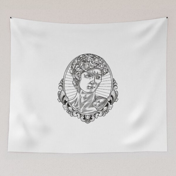 Item preview, David Engraving style Blackwhite  designed and sold by Adrielvector.