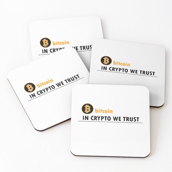 Item preview, Bitcoin, in crypto we trust designed and sold by MTmix.