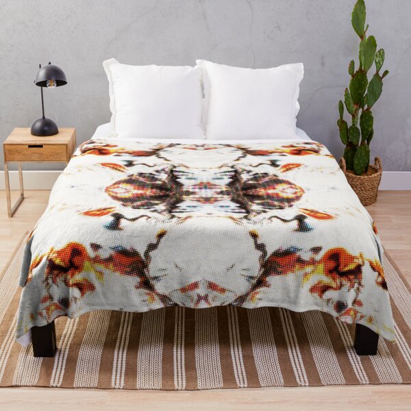 Item preview,  FUNNY RICH EARTHY  ABSTRACT SYMETRIC GEOMETRIC PATTERN  / OFF-WHITE COLOR INTIMATE COLLECTION(3).  designed and sold by Ralek.
