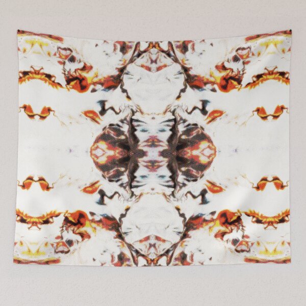 Item preview,  FUNNY RICH EARTHY  ABSTRACT SYMETRIC GEOMETRIC PATTERN  / OFF-WHITE COLOR INTIMATE COLLECTION(3).  designed and sold by Ralek.
