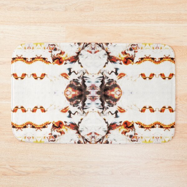 Item preview,  FUNNY RICH EARTHY  ABSTRACT SYMETRIC GEOMETRIC PATTERN  / OFF-WHITE COLOR INTIMATE COLLECTION(3).  designed and sold by Ralek.
