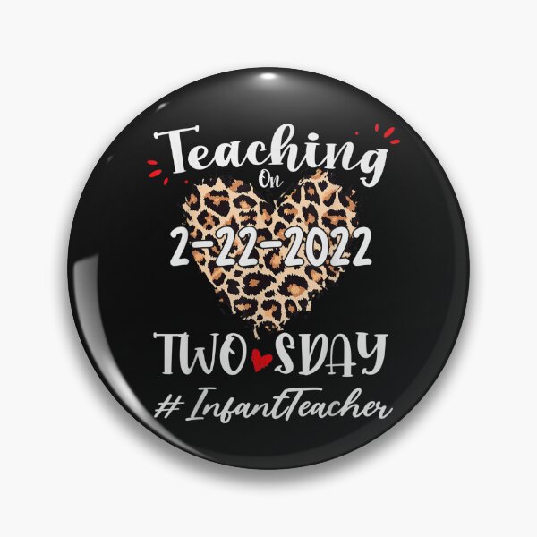 Item preview, Infant Teacher Teaching On Twosday Leopard 22nd February T-Shirt designed and sold by Chambers-Avara.