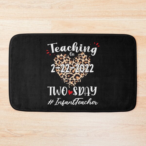 Artikelvorschau, Infant Teacher Teaching On Twosday Leopard 22nd February T-Shirt entworfen und verkauft von Chambers-Avara.