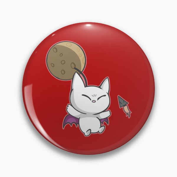 Artikelvorschau, FFXIV Endwalker Mondmoogle entworfen und verkauft von LunarBurrow.