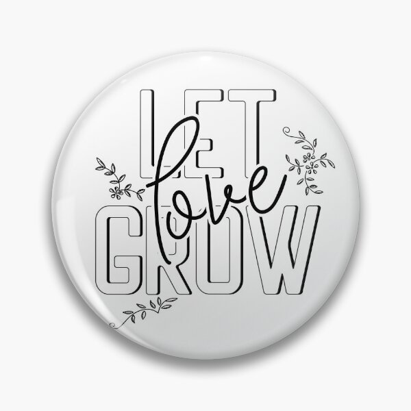 Item preview, Let Love Grow Floral Valentines Day designed and sold by SpringMoonPress.