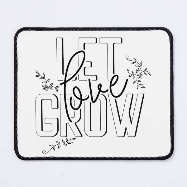 Item preview, Let Love Grow Floral Valentines Day designed and sold by SpringMoonPress.