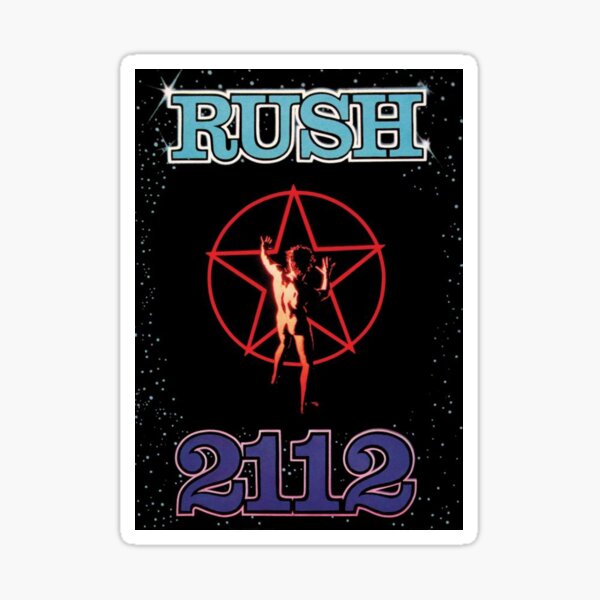 2112 man red! Sticker