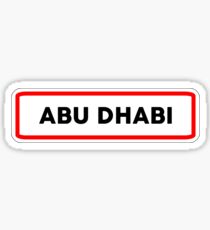 Abu Dhabi Sticker