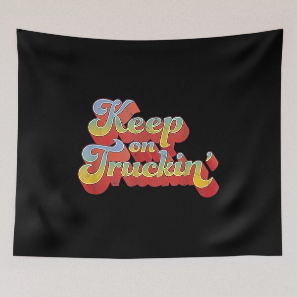 Item preview, Distressed Keep on Truckin' Shirt 70s  designed and sold by Kathtnbaki81.