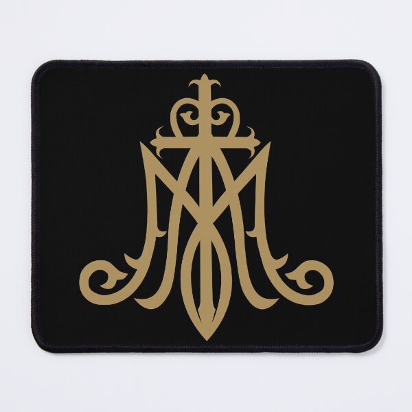 Item preview, Virgin Mary Monogram Ave Maria designed and sold by Beltschazar.
