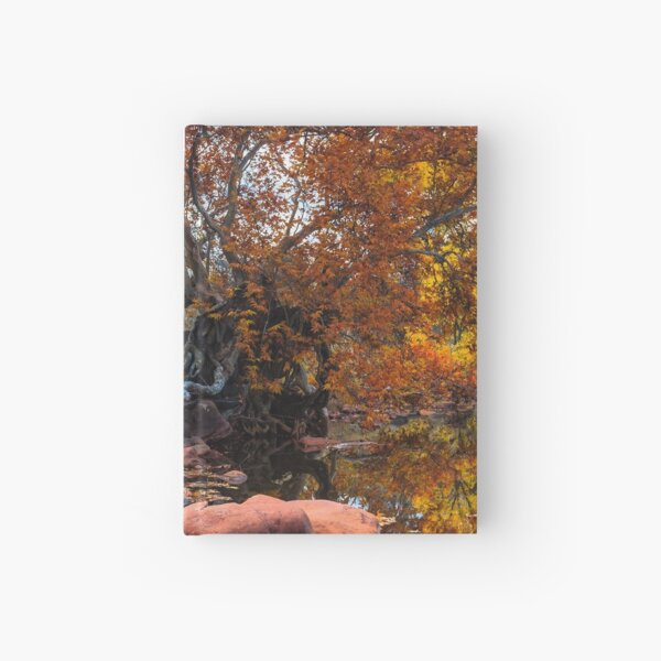 Fall Colors on Beaver Creek, Sedona Arizona Hardcover Journal